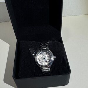 Gaidu Classic Silver Dress Watch - Stainless Look